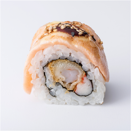 Salmon Ebi Roll (8pcs)